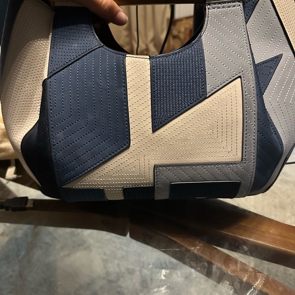 Like New Tory Burch Patchwork Bag - Picture 4 of 12